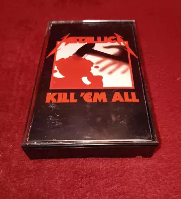 Metallica Kill ‘Em All Cassette Tape 1983 60766-4 Vintage Tested Read • $35.91