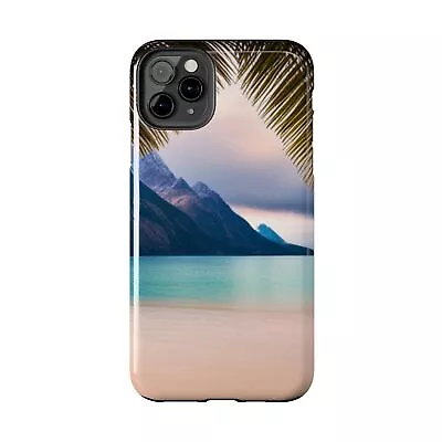 *Phone Tough Case Cases Cover Armor Iphone Cell Plus Style Nature's Beach Photo* • $22.19