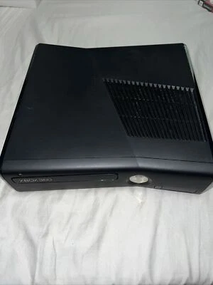 $55 • Buy Microsoft Xbox 360 S Slim 4GB Matte Black Model 1439 Console Only