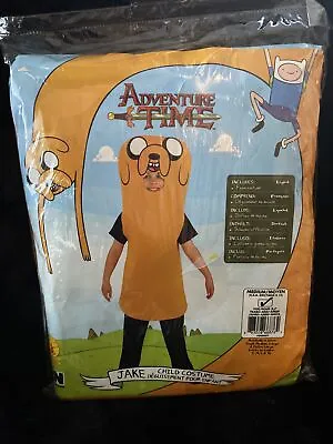 $17.99 • Buy New Cartoon Network Adventure Time JAKE Child Costume - Kids Medium 8-10