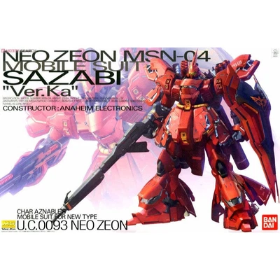 $179.99 • Buy Bandai 5055457 MG 1/100 MSN-04 Sazabi Ver Ka Gundam Chars Counterattack
