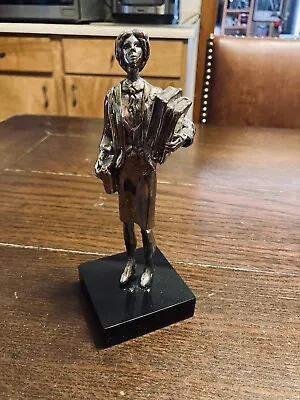 Orginal Sculpture The ''lawyer'' By Artist Yaacov Heller Signed • $165