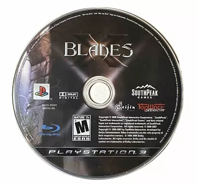 X-Blades - Sony PlayStation 3 - PS3 - *Disc Only* *Black Label* • $22.47