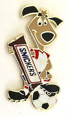 1994 Fifa Soccer World Cup Usa - Sponsor Snickers Confectionary - Pin Badge • $8.50