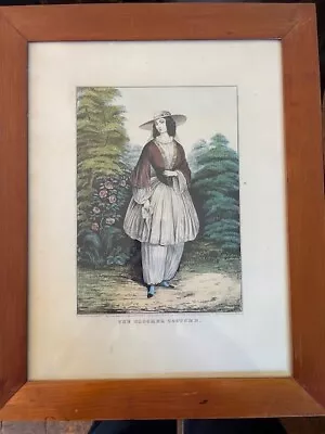 The Bloomer Costume N. Currier 1851 Original Lithograph • $1200