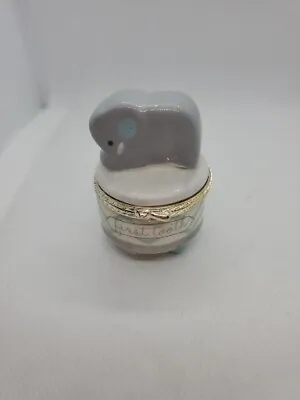 Mudpie Baby Elephant Trinketbox First Tooth • $10.99