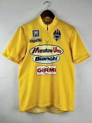 SMS Santini Bianchi Mercatone Uno Girmi Marco Pantani Men Jersey Size XL • $28.88