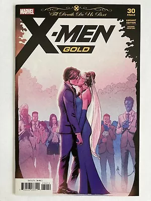 X-men Gold #30 2nd Print Variant Finale 2018 Gambit & Rogue Wedding Nm- Unread • $44.99