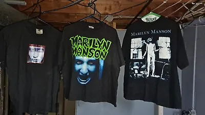 Vintage 90's Marilyn Manson Twiggy Ramirez Lot Of 5 Shirts! XL RARE FIND • $899.99