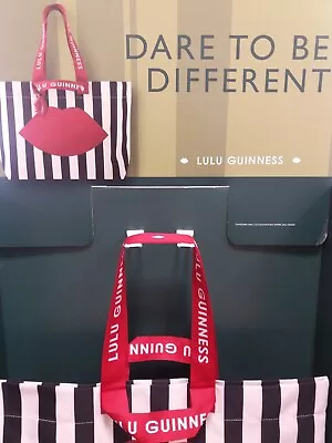 Lulu Guinness Tote Shopping Bag BNWT Waitrose John Lewis • £14