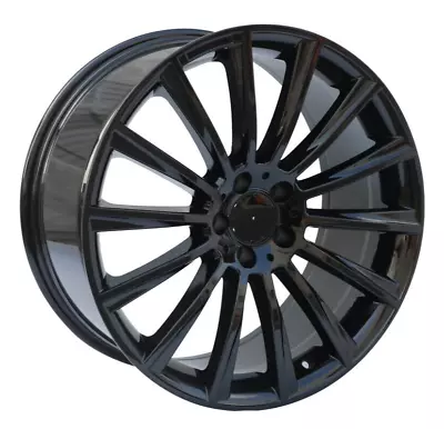 (Set Of 4) 18  BLACK RIMS AMG STYLE Wheels FITS MERCEDES BENZ E350 C300 S550 GLA • $900