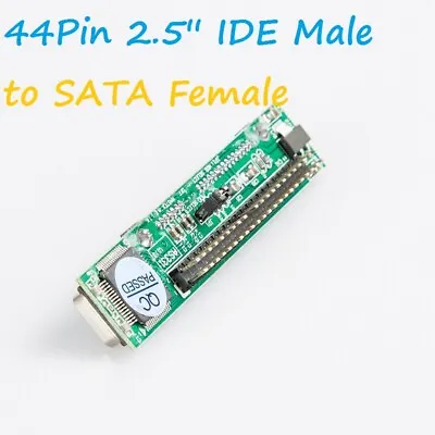 £6.48 • Buy SATA Female To 44Pin 2.5 IDE Male HDD Adapter Converter Laptop PC Windows