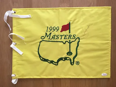 £4999.99 • Buy Seve Severiano BALLESTEROS Signed 1999 MASTERS Golf Flag Autograph AFTAL COA JSA