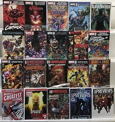 Marvel Comics Marvel Previews Comic Book Lot Of 20 • $24.99