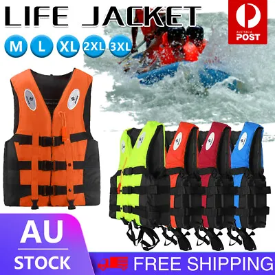  Life Jackets Watersport Ski Buoyancy Aid Kayak Sailing Boating Jacket Adult/Kid • $24.95