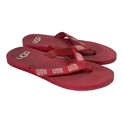 Ugg Pink Flip Flops Size 9 • $14.99