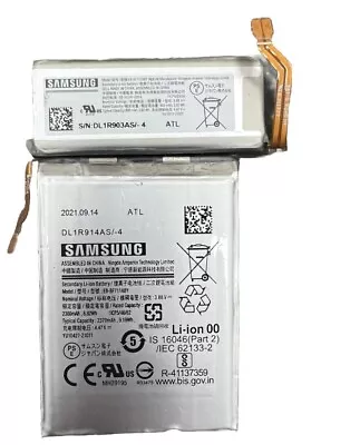 Samsung Galaxy Flip 3 F711 Battery Set BF711ABY BF712ABY Both Barreries Original • £15.79