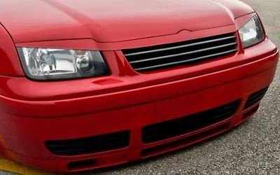 MEAN LOOK Boser Hood Extension Grille Spoiler Grillspoiler For VW JETTA MK4  • $44.90