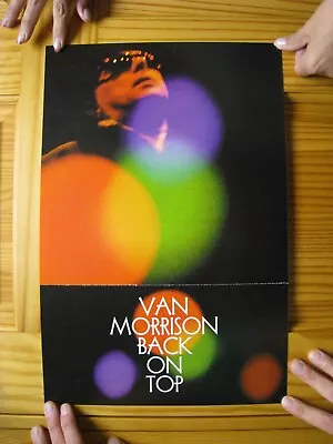 Van Morrison Poster Back On Top 2-sided • $99.99