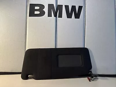 BMW 5 SERIES E39 M-Tech Driver Left Side Sun Visor Black Cloth 1997-2003 OEM • $99.95