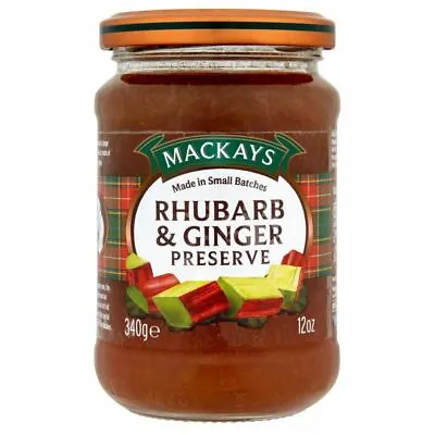 Mackays Rhubarb & Ginger Preserve (340g) • £4.75