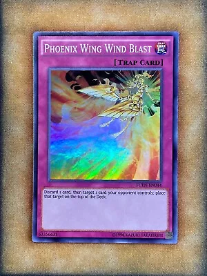 Yugioh Phoenix Wing Wind Blast FUEN-EN044 Super Rare NM • $2.59