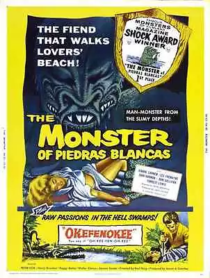 Combo Monster Of Piedras Blancas Poster 01 A4 10x8 Photo Print • $11.18