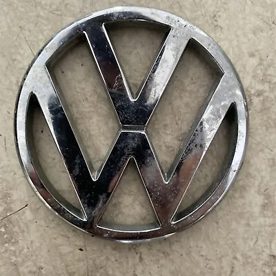 $10 • Buy VW 2011-14 MK6 Volkswagen Jetta Emblem Back Grille Chrome Badge Logo