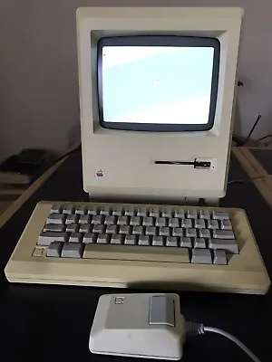 Apple Macintosh M0001 With Numeric Keypad - Software And Original Bag - Vintage • $1290