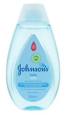 £8.65 • Buy 2 X Johnsons Baby Bath Gel Mildest Formula 300ml Each Paraben Sulphate Free Wash