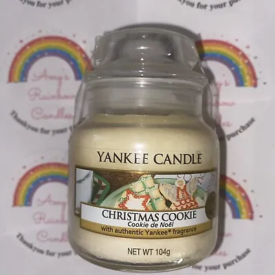 Yankee Candle Christmas Cookie Small Jar Candle • £8.50