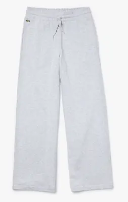 Lacoste Women's Cotton Fleece Trackpants Athletic Pants Lacoste Size 32 XS • £75.17