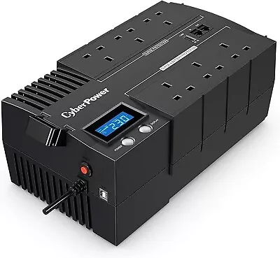 CYBERPOWER BR700ELCD-UK Line-Interactive UPS 700VA/420W AVR GreenPower Energy Sa • £89.99