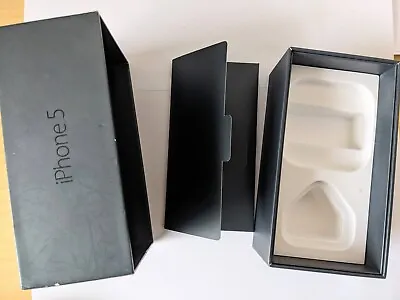 IPhone 5 Box  Empty Box Only With Inserts - No Phone Supplied • £4.50