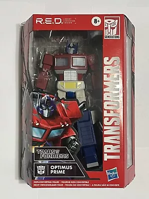 NEW Transformers R.E.D OPTIMUS PRIME Hasbro NIB Robot Enhanced Design RED • $18.99