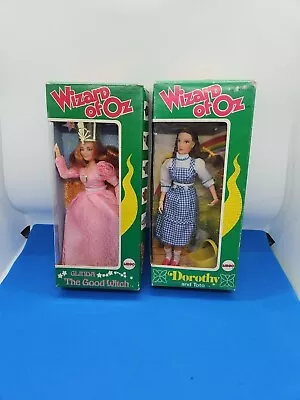 1974 Mego WIZARD OF OZ Lot Of 2 Dorothy & Glinda (Boxed) • $45