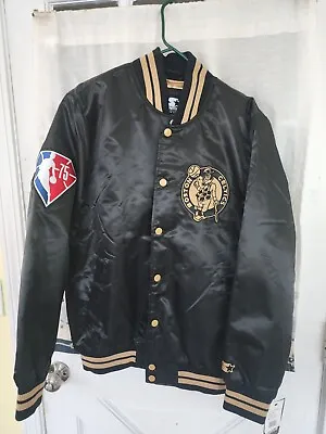 Boston Celtics Jacket Black Label Men M (Rakuten Exclusive Version By Starter) • $115