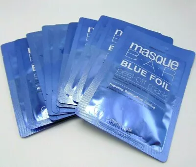 Lot Of 5 MASQUE B.A.R Blue Foil Peel-Off Mask 0.4oz/12ml • $9.90