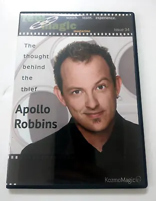 £3.99 • Buy REEL MAGIC Issue 34 Apollo Robbins - Professional Magic Trick DVD