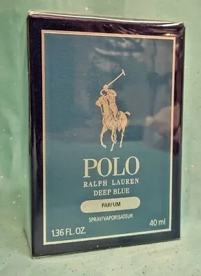 $39.99 • Buy POLO By Ralph Lauren DEEP BLUE Men's Cologne Eau De Parfum 1.36oz / 40ml Boxed!!