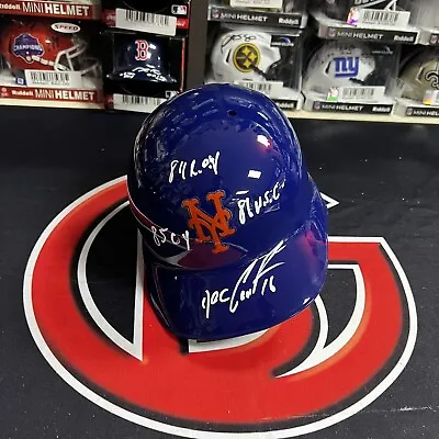 Doc Gooden Autographed NY Mets Inscribed Batting Helmet Signed Steiner CX • $179.99