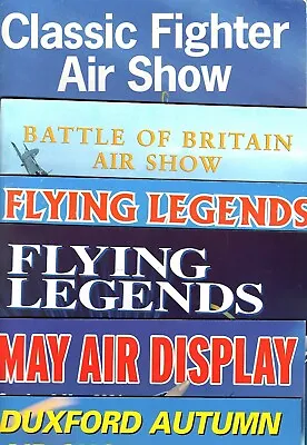 £4.14 • Buy Duxford 1975 - 2004 Air Show Programmes Including Flying Legends Selection