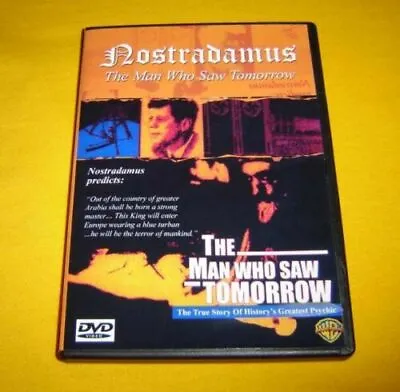 Nostradamus - THE MAN WHO SAW TOMORROW DVD -  9/11 Future Predictions History • $19.75