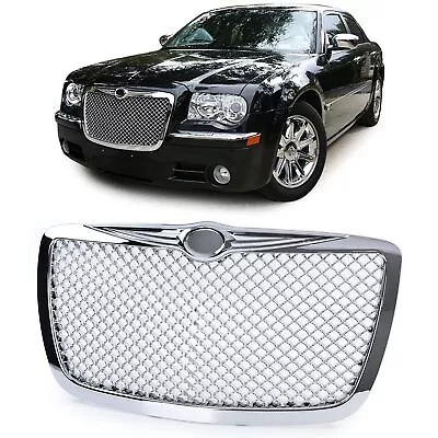 Grille Sports Grill Honeycomb Grille IN Chrome For Chrysler 300C Since 2004-2011 • $271.89