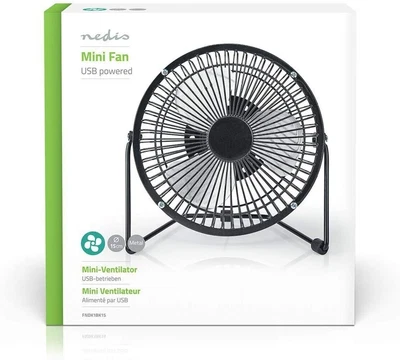 £6.49 • Buy Nedis 6 Inch Office Desk 3 W Single Speed Fan Grow Room Tent Hydroponics