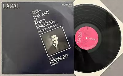 M593 The Art Of Fritz Kreisler Incisioni RCA Victrola MCV 902 Stereo • $14.90