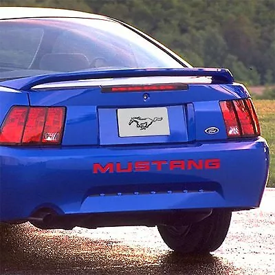 Ford Mustang 1999-2004 Rear Bumper Letters Insert Red • $31.99