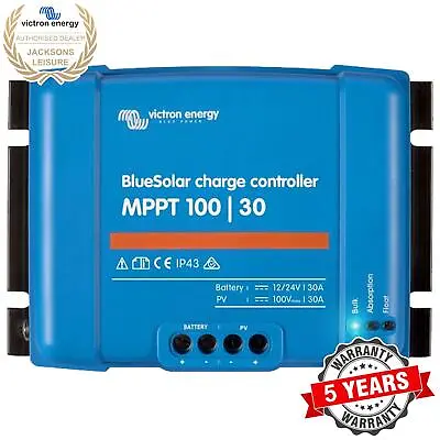 Victron Energy Blue Solar Mppt 100v 30amp Leisure Battery Charge Controller • £99.95