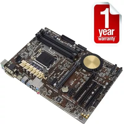 ASUS Z97-K Intel Socket 1150 PC Gaming Motherboard Supports I7-4790K • £69