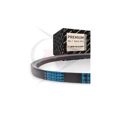 Dunlop Premium B Section V Belt Sizes B26 - B55 V Belt 17mm X 11mm Vee Belt • £5.99